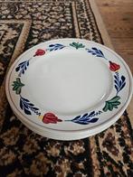 Boerenbont Borden Set, Ophalen, Gebruikt, Bord(en), Aardewerk