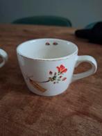 2 kopjes Jet ter Steege Geranium, Huis en Inrichting, Keuken | Servies, Ophalen of Verzenden, Zo goed als nieuw, Overige stijlen