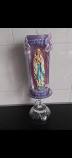 Maria in kaars met verlichting, Verzamelen, Ophalen of Verzenden, Zo goed als nieuw, Beeld(je)
