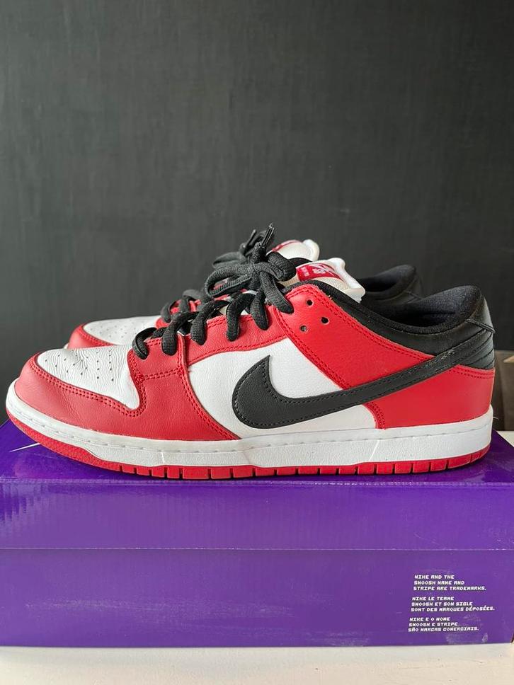 Nike SB Dunk Low ‘Chicago’ EU45 / US11, Kleding | Heren, Schoenen, Zo goed als nieuw, Sneakers of Gympen, Overige kleuren, Ophalen of Verzenden