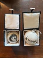 Rembrandt Kerstballen - Set van 2, Antiek en Kunst, Ophalen of Verzenden