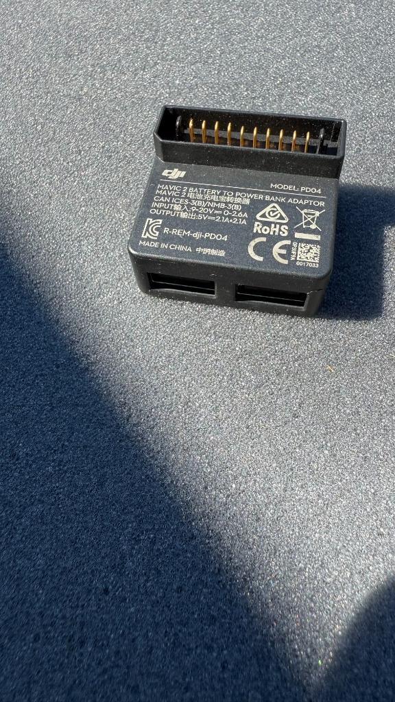 DJI Mavic 2 Powerbank Adapter + Focus Motor Kabel, Audio, Tv en Foto, Drones, Zo goed als nieuw, Ophalen of Verzenden