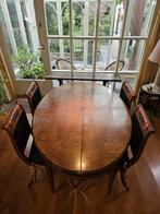 Prachtige uitschuiftafel, Huis en Inrichting, Ophalen, Zo goed als nieuw, Klassiek, 4 tot 6 stoelen