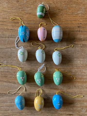 13 Paashangers houten pasen hout hanger beschikbaar voor biedingen