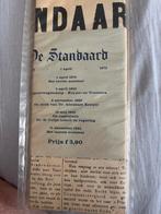 De Standaard - Oude Krant 1972, Ophalen of Verzenden