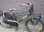 jongensfiets 24 inch met rek popal met voorrek zgan, Ophalen, 24 inch, Popal transport fiets, Handrem