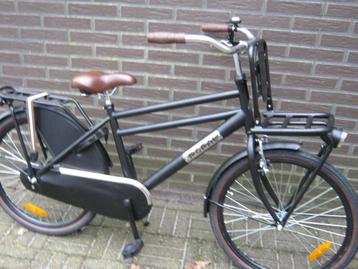 jongensfiets 24 inch met rek popal met voorrek zgan beschikbaar voor biedingen
