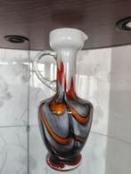 Vintage Carlo Moretti Opaline Vaas Fiorentina, Antiek en Kunst, Ophalen of Verzenden