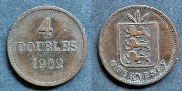 Guernsey 4 Doubles 1902 beschikbaar voor biedingen