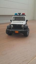 Bruder police jeep wrangler, Kinderen en Baby's, Speelgoed | Speelgoedvoertuigen, Ophalen of Verzenden, Gebruikt