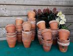 Terracotta potjes kwekerspotjes kweekpotjes 4 maten Miekje's, Tuin en Terras, Bloempotten, Ophalen, ., Rond, Zo goed als nieuw