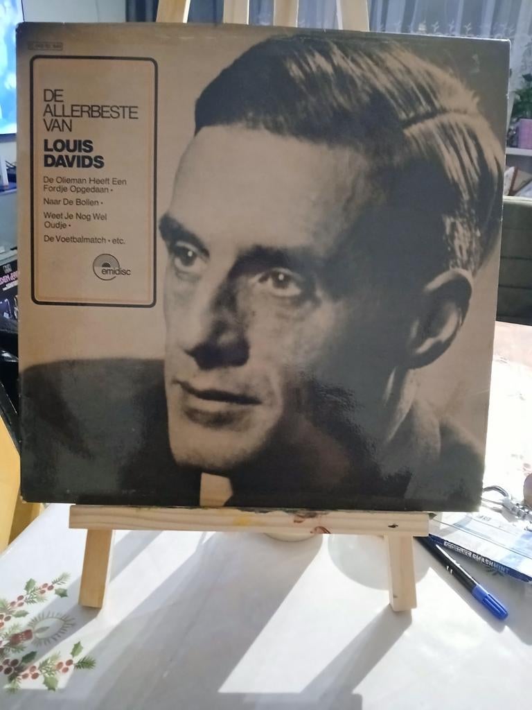 Louis Davids - De Allerbeste Van LP, Cd's en Dvd's, Vinyl | Nederlandstalig, Ophalen of Verzenden, Zo goed als nieuw, 12 inch