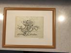 Ingelijste Disney- kunstprint, Antiek en Kunst, Ophalen of Verzenden