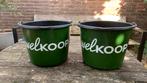 Welkoop emmers 12 liter, Ophalen, Gebruikt, Kunststof, Met handgreep