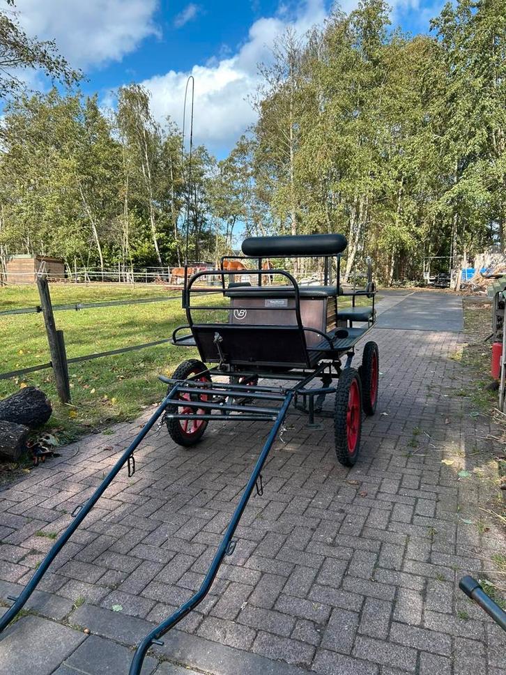 Mooie menwagen, Dieren en Toebehoren, Paarden en Pony's | Overige Paardenspullen, Gebruikt, Recreatie, Ophalen
