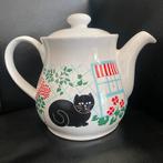 Sadler England Black Cat/ zwarte kat theepot - jaren ‘80, Huis en Inrichting, Keuken | Servies, Overige typen, Keramiek, Overige stijlen
