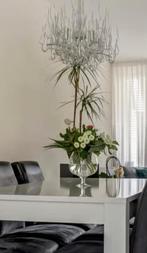 Exclusieve RVS moderne kroonluchter, Huis en Inrichting, Lampen | Hanglampen, Ophalen, Gebruikt, 75 cm of meer