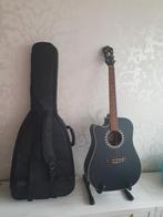 Linkshandige Harley Benton Customline CLD-10SCE-LHBK., Muziek en Instrumenten, Snaarinstrumenten | Gitaren | Akoestisch, Ophalen