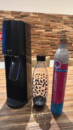 Sodastream Terra, incl garantie, fles en cilinder, Witgoed en Apparatuur, Bruiswatermachines, Ophalen of Verzenden, Zo goed als nieuw