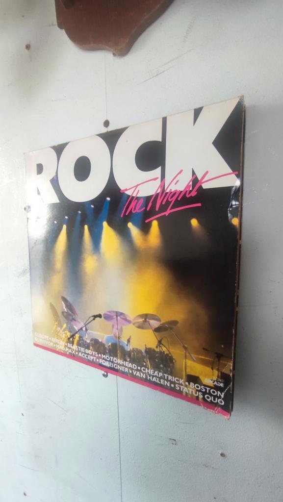 Rock The Night - Verzamel LP Arcade, Cd's en Dvd's, Cd's | Rock, Gebruikt, Rock-'n-Roll, Ophalen of Verzenden