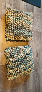 2 Sierkussens, Minder dan 50 cm, Minder dan 50 cm, Ophalen of Verzenden, Zo goed als nieuw