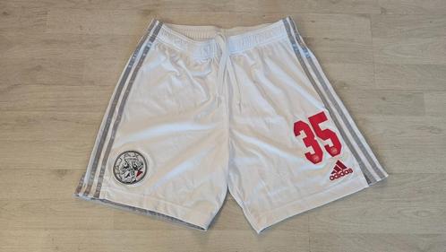 Ajax MATCH THUIS Short! Nr 35! Seizoen 21/22! Mt M!, Kleding | Heren, Sportkleding, Zo goed als nieuw, Voetbal, Maat 48/50 (M)