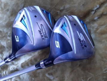 Cobra Houten 3 en 5. Nieuwe grip. Fujikura shaft. beschikbaar voor biedingen