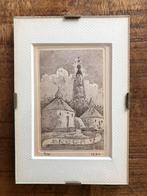 Ets Grote Kerk Breda - Beperkte Oplage, Antiek en Kunst, Kunst | Etsen en Gravures, Ophalen of Verzenden