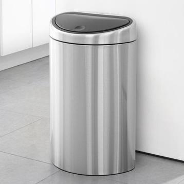 Brabantia afvalbak fingerprint proof mat RVS 10/23 liter beschikbaar voor biedingen