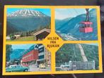 Noorwegen, Rjukan, Telemark. Auto, kabelbaan 1976, Verzamelen, Ansichtkaarten | Buitenland, Gelopen, 1960 tot 1980, Overig Europa