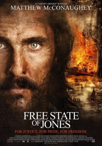 FREE   STATE   OF   JONES      filmposter. beschikbaar voor biedingen