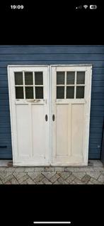 Suite schuifdeuren jaren 1930. 12 sets suite deuren, 80 tot 100 cm, Binnendeur, Ophalen of Verzenden, Zo goed als nieuw