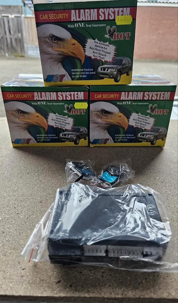 Nieuw Auto Alarm Systeem met, Auto diversen, Anti-diefstal, Nieuw, Ophalen of Verzenden