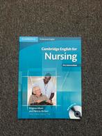 Cambridge English for Nursing - Pre-intermediate, Ophalen, Alpha, Zo goed als nieuw, MBO