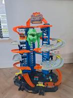 Hotwheels Ultimate Garage dino, Kinderen en Baby's, Speelgoed | Racebanen, Ophalen, Zo goed als nieuw, Handmatig, Hot Wheels