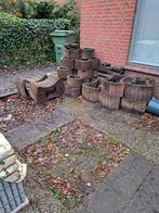 Bloembakken, Tuin en Terras, Ophalen, Gebruikt, Rond, 30 tot 60 cm