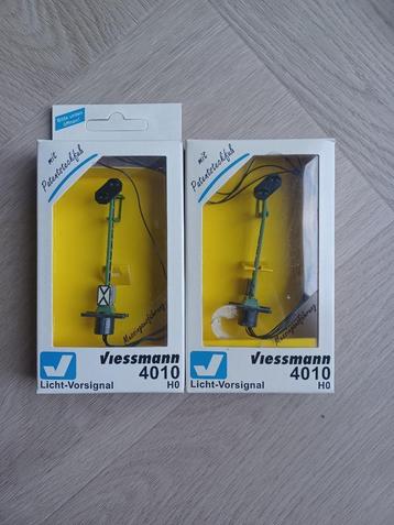 2x Viessmann HO licht voorsein 4010 beschikbaar voor biedingen