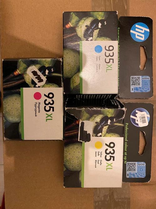 HP 935XL originele high-capacity inktcartridge set, Computers en Software, Printerbenodigdheden, Zo goed als nieuw, Ophalen of Verzenden