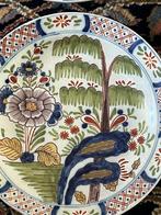Antiek aardewerk in Defts Fayence / Majolica stijl., Antiek en Kunst, Antiek | Keramiek en Aardewerk, Ophalen of Verzenden