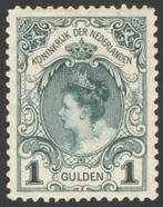 Nederland NVPH nr 49 ongebruikt Kroningsgulden 1899, Postzegels en Munten, Ophalen of Verzenden, T/m 1940, Postfris