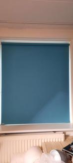Rolgordijn kleur turkoois, Huis en Inrichting, Stoffering | Gordijnen en Lamellen, Ophalen, Zo goed als nieuw, 100 tot 150 cm