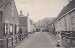 Borssele Borsele 1910 dorpszicht mensen vrouw klederdracht, Verzenden, Voor 1920, Ongelopen, Zeeland