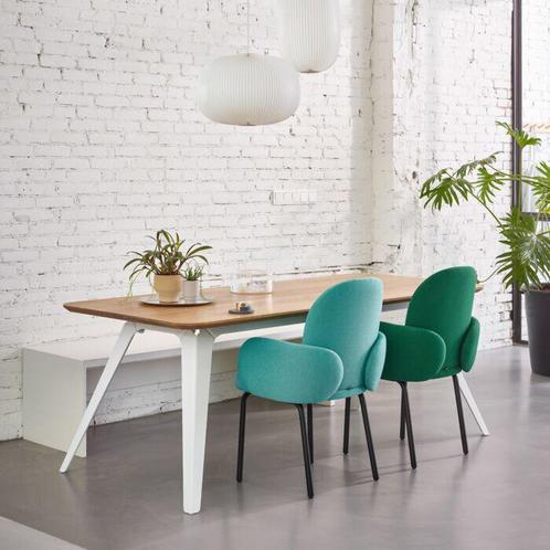 Dure stevige design (2300,-) eettafel 200 cm Bas Vellekoop, Huis en Inrichting, Tafels | Eettafels, Nieuw, 50 tot 100 cm, 200 cm of meer