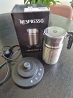 NESPRESSO melkopschuimer aeroccino 4 melk opschuimer koffie, Ophalen of Verzenden, Gebruikt, Elektrische melkopschuimer