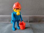 Playmobil brandweerman met gasmasker, Kinderen en Baby's, Ophalen of Verzenden, Zo goed als nieuw