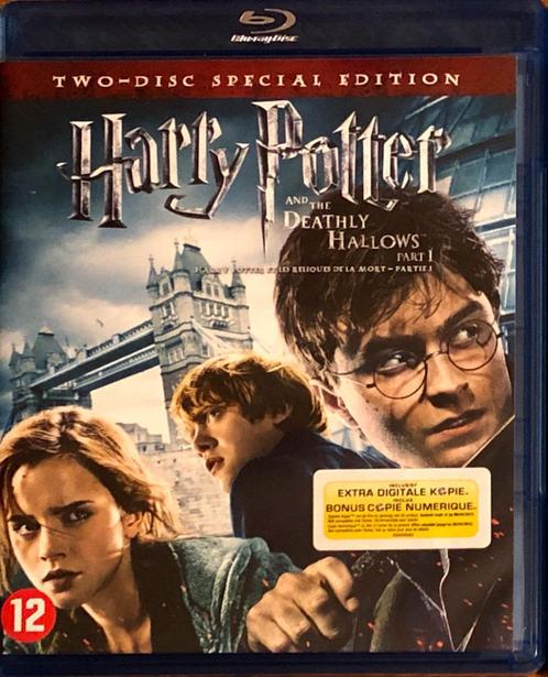 Blu-Ray Harry Potter and the Deadly Hallows part 1 en 2 Blu, Cd's en Dvd's, Blu-ray, Zo goed als nieuw, Science Fiction en Fantasy