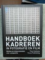 Theo Coolsma - Handboek Kadreren in Fotografie en Film, Fotograferen en Filmen, Ophalen of Verzenden, Zo goed als nieuw, Theo Coolsma