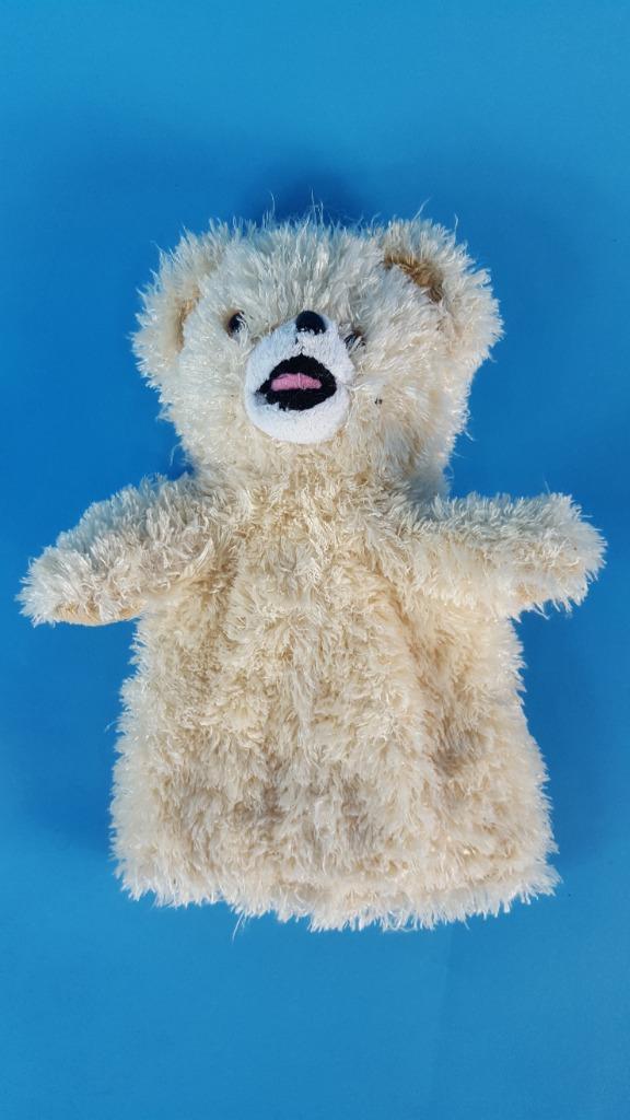 Robijntje handpop klein, 20 cm. 7C9, Kinderen en Baby's, Speelgoed | Knuffels en Pluche, Gebruikt, Overige typen, Ophalen of Verzenden