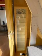 Glazen Vitrinekast met licht - Stijlvol en Praktisch!, Ophalen, Met plank(en), Minder dan 50 cm, Gebruikt