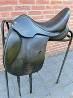 Rossner Utah 17 inch dressuurzadel medium boom, Dressuur, ., Ophalen of Verzenden, Zo goed als nieuw